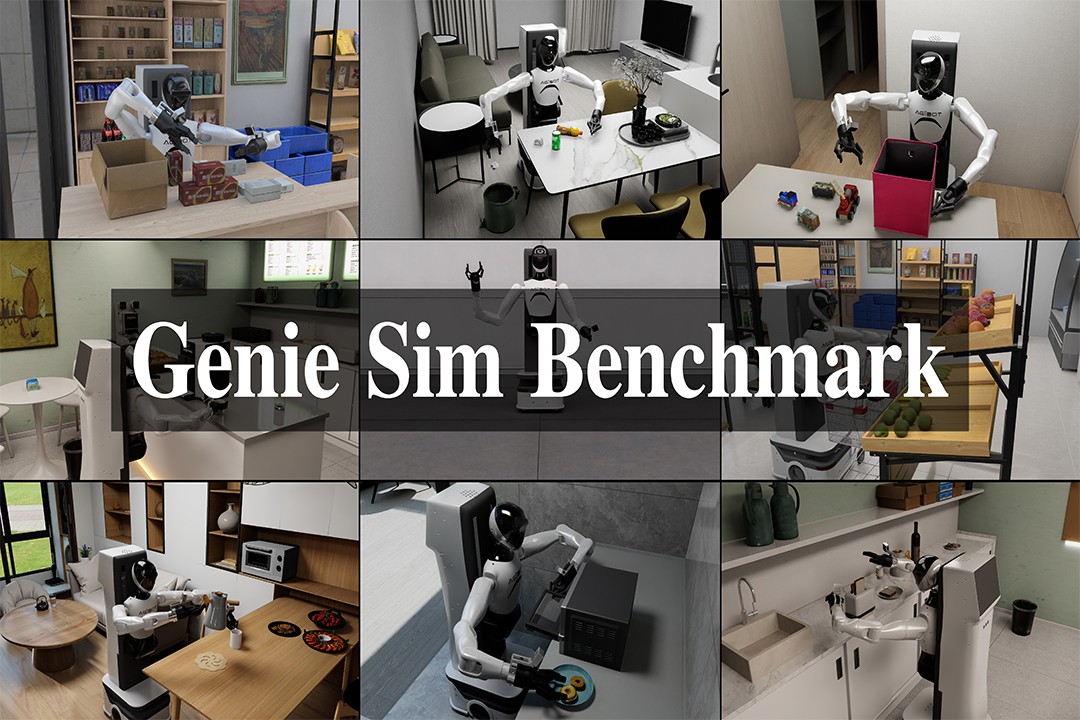 再掀开源浪潮！william威廉机器人发布并开源仿真评测工具Genie Sim Benchma...